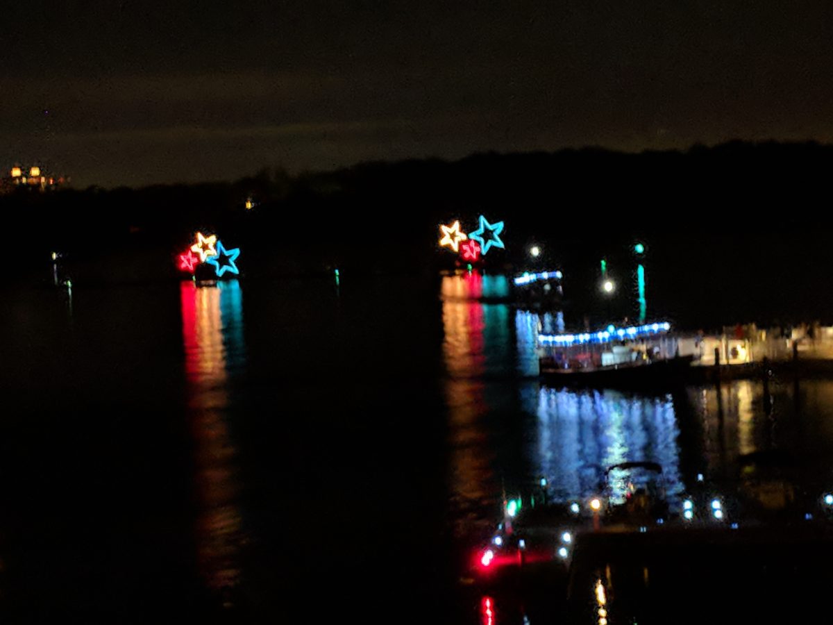 When you stay at Bay Lake Tower at Disney World make sure you watch the Electrical Water Pageant