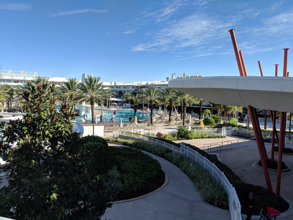 Universal Orlando's Cabana Bay has great amenities for customers like a pool & lazy river