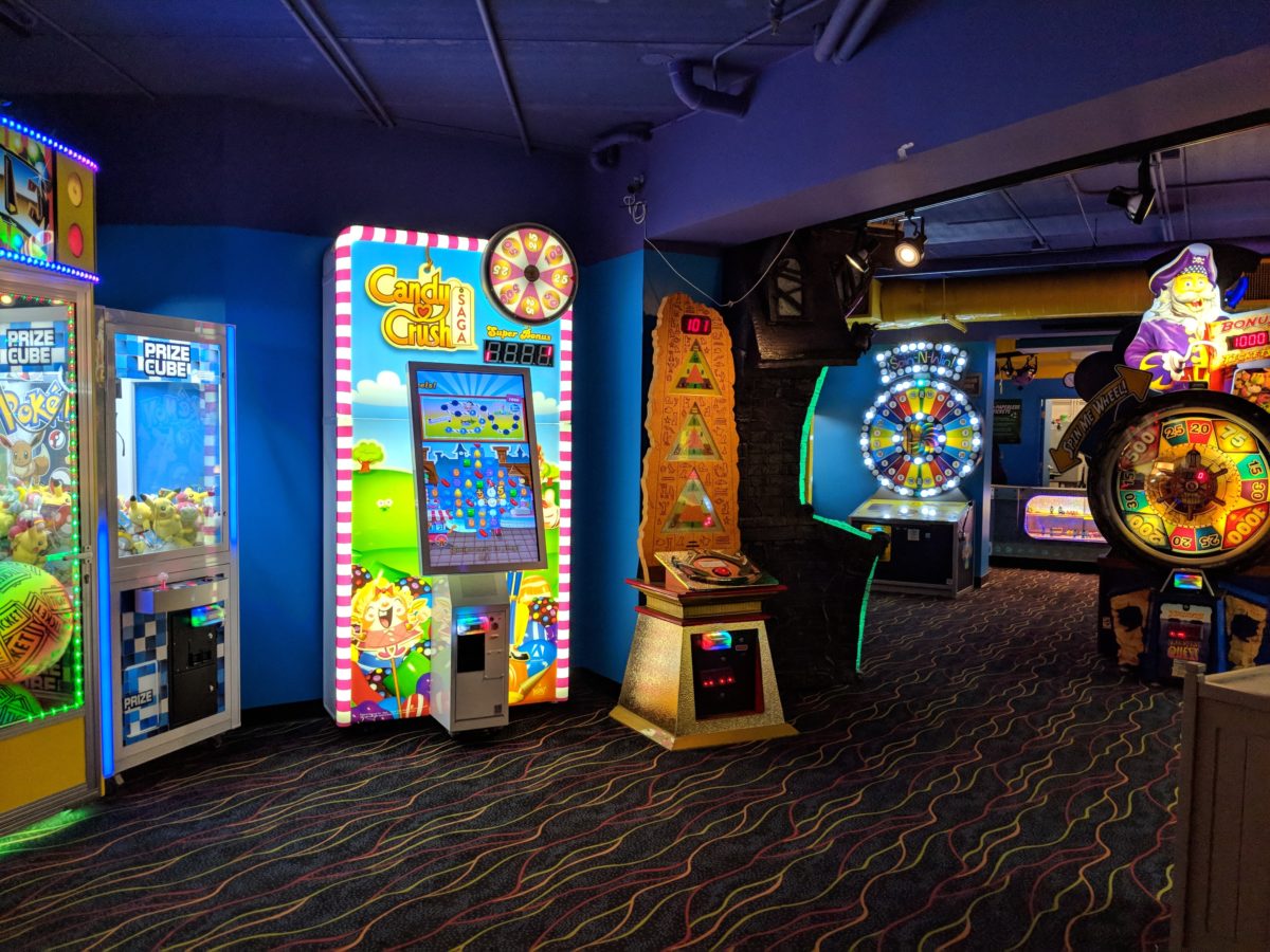 The arcade is one of the reasons my family loves staying at Castaway Bay at Cedar Point in Sandusky, Ohio.