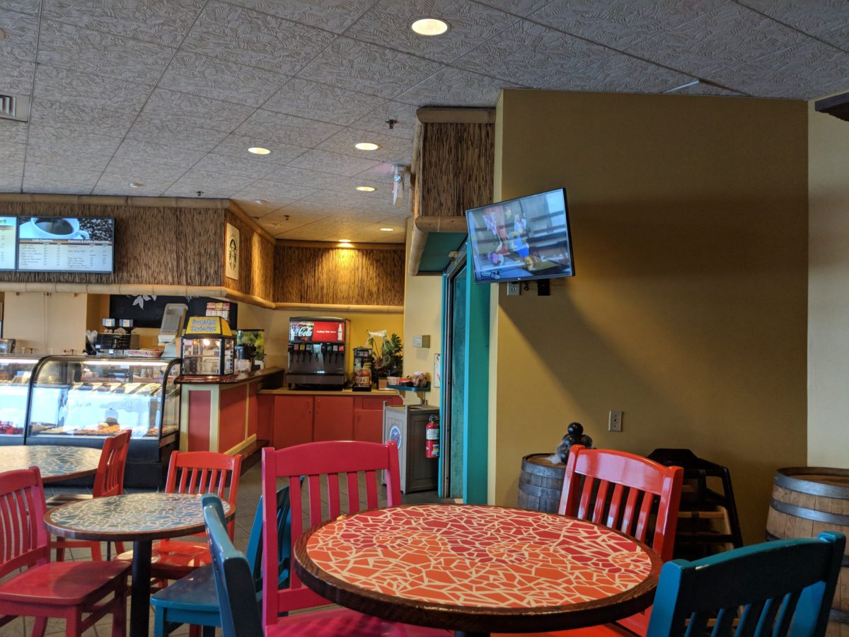 A picture of Ebb & Eddy's casual dining eatery at Cedar Point's Castaway Bay Resort