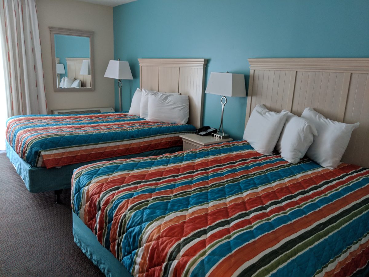 The comfortable beds are a reason why my family loves staying at Castaway Bay part of Cedar Point Resort in Sandusky OH