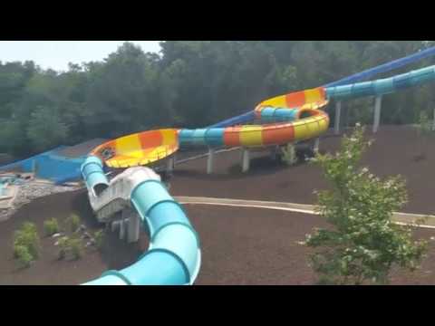 Water Country USA Williamsburg Virginia Tour with New Cutback Water Coaster