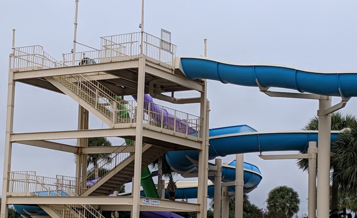 Enjoy slides, pools, and raft rides at Summer Waves a Jekyll Island Georgia family fun spot