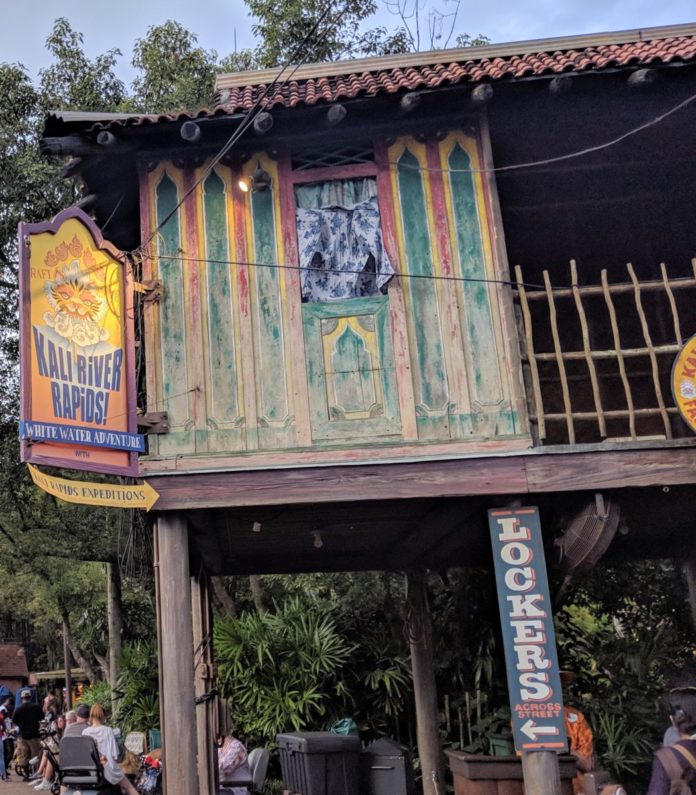 Getting wet on Kali River Rapids at Disney's Animal Kingdom feels great during a Florida summer