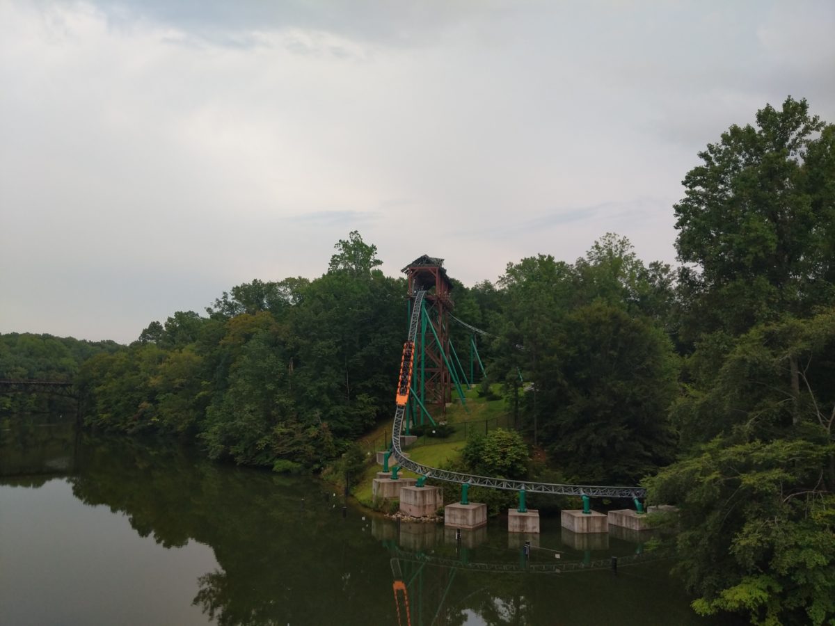 Busch Gardens Williamsburg has great roller coasters like Verbolten pictured here