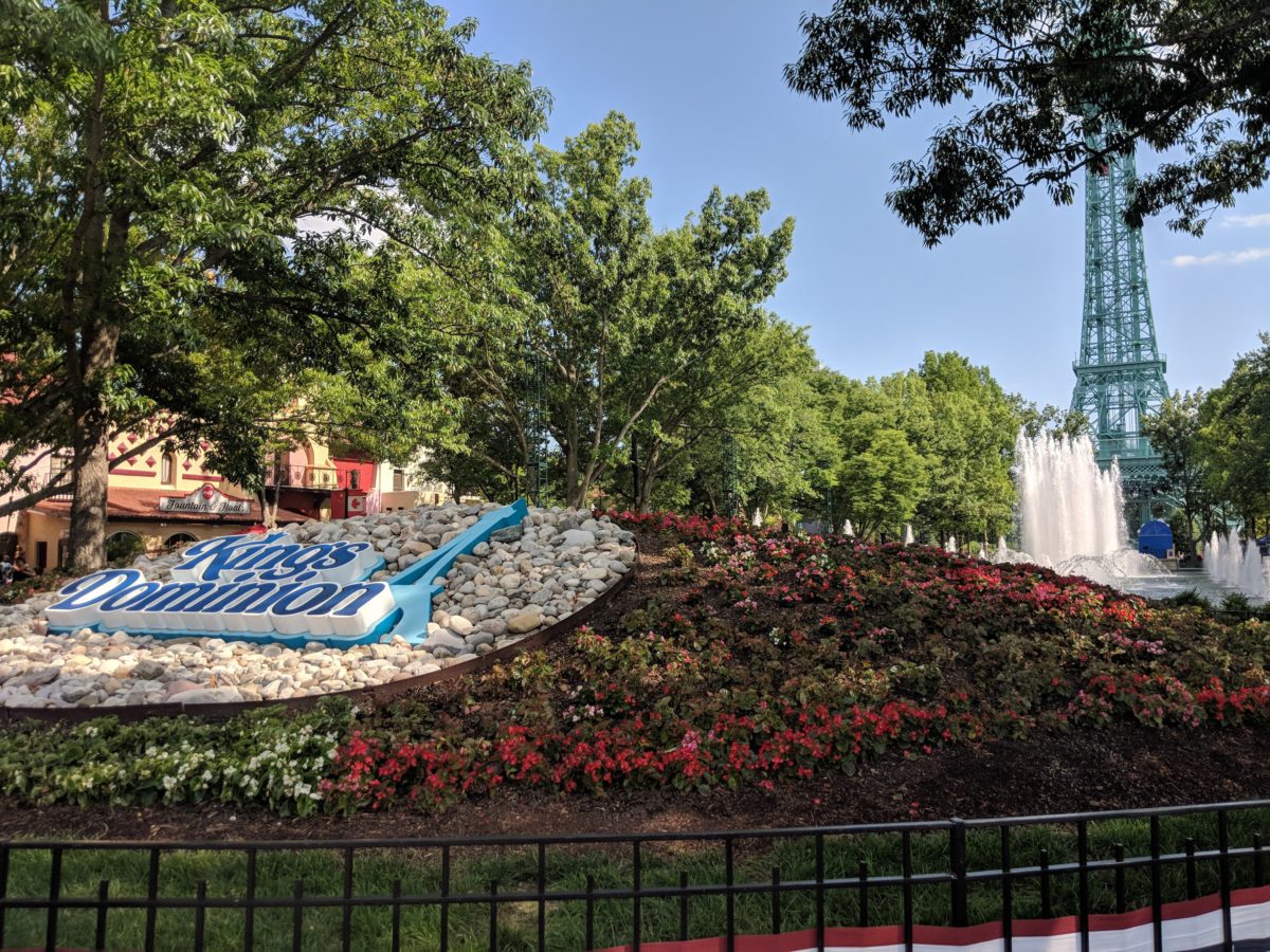 Kings Dominion has a great International Street at the front of the theme park