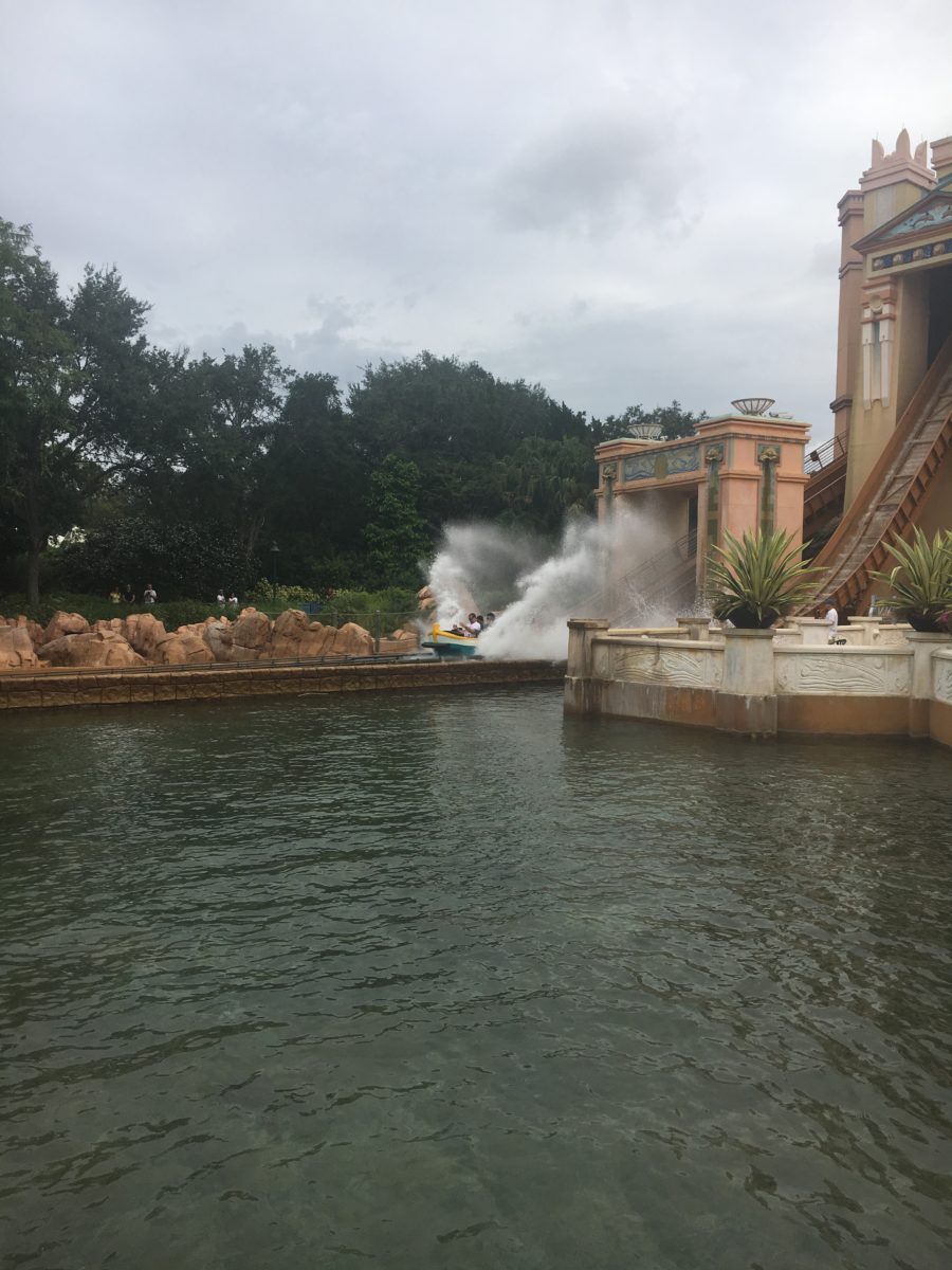 Journey to Atlantis ride at SeaWorld Orlando is a great ride for thrill seekers during the summer