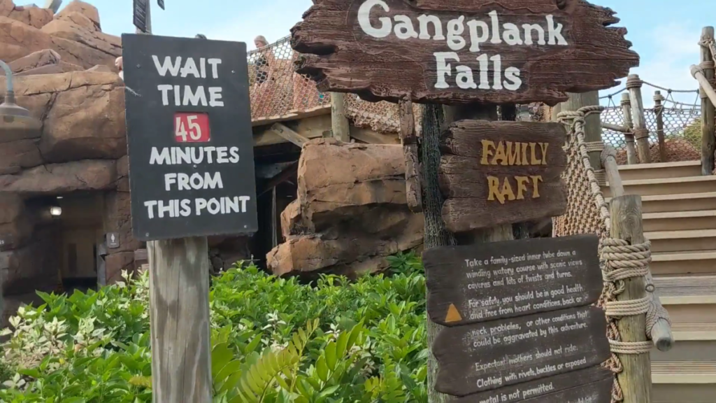 Disney's Typhoon Lagoon Water Park in Orlando Florida has great family rides