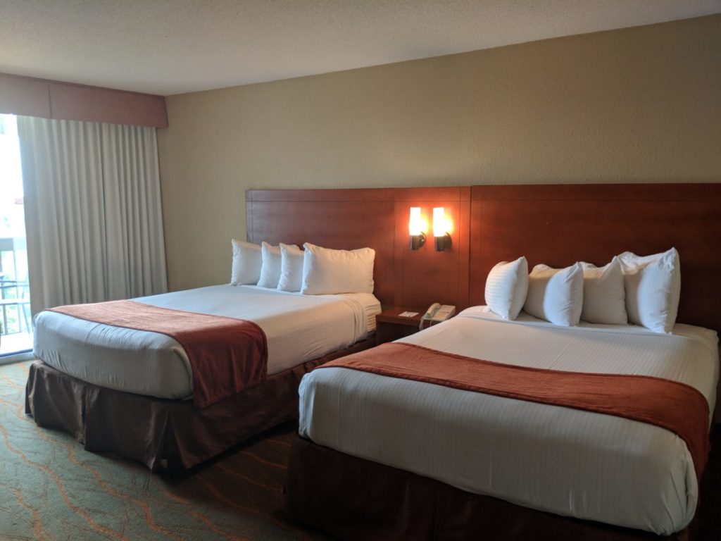 Enjoy comfy beds when you stay at Best Western on-site at Walt Disney World Resort in Orlando Florida