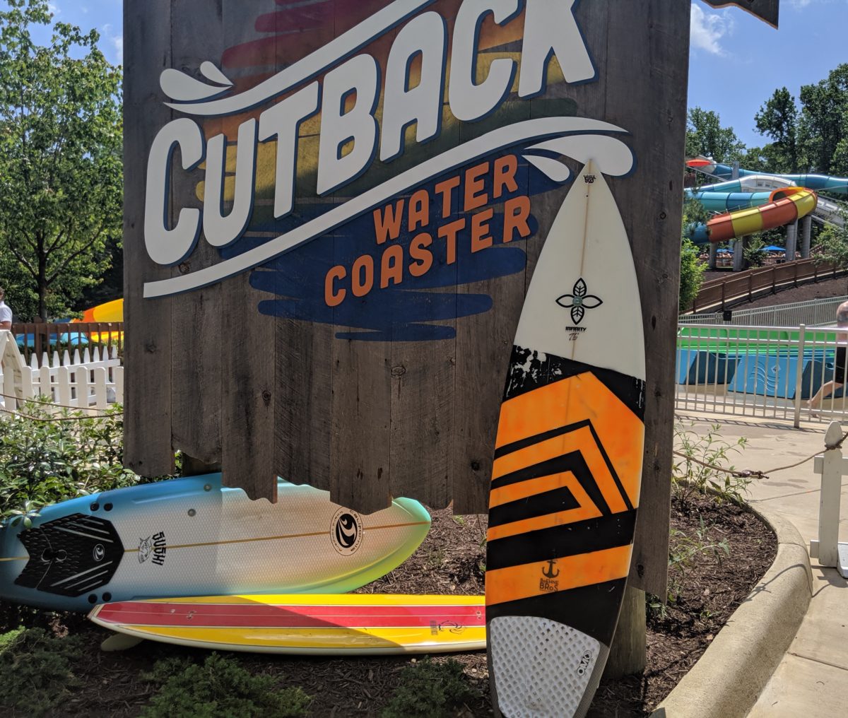Water Country USA has water coasters that make it the best water park in Virginia