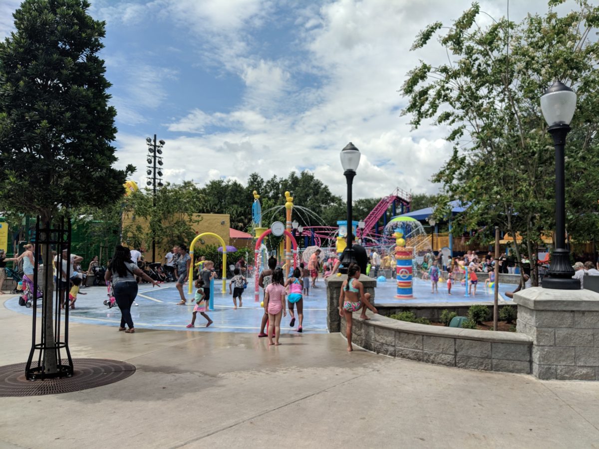 SeaWorld Orlando's new Sesame Street section has a great way for children to cool off in the sun