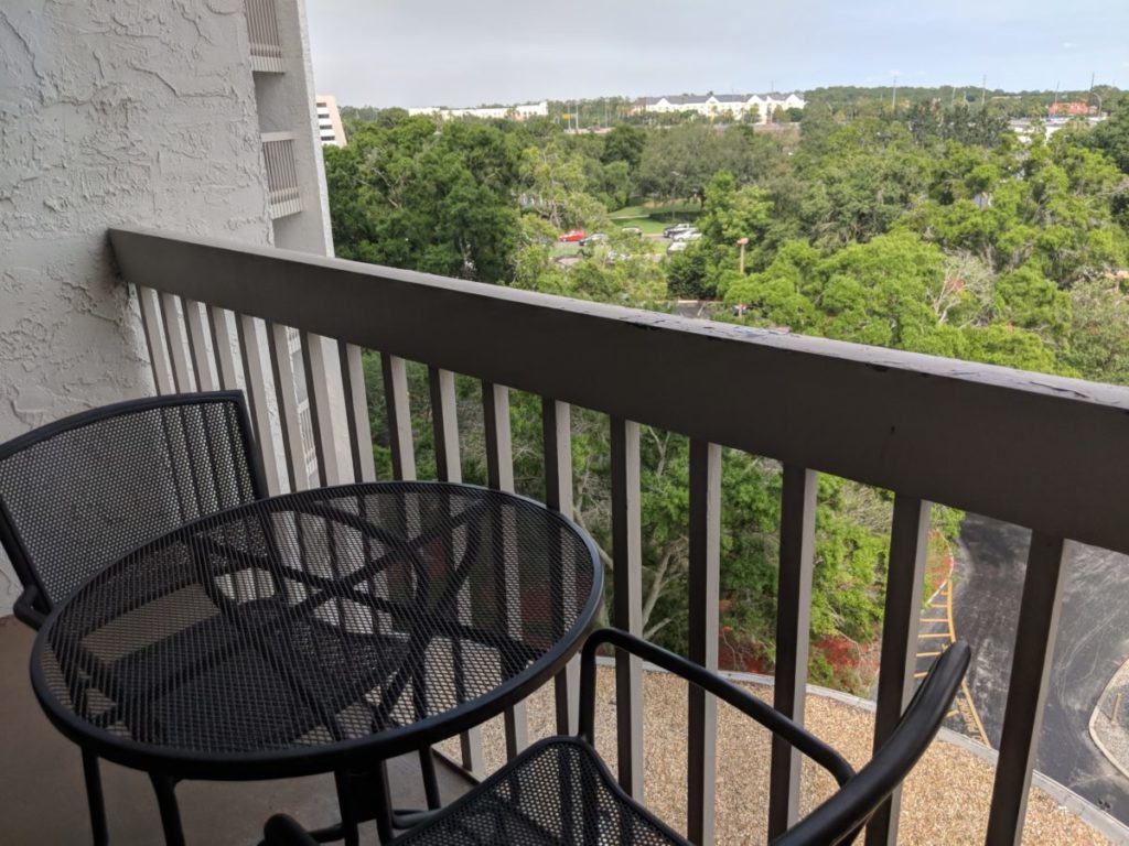 Best Western at Walt Disney World Resort in Orlando has rooms with balconies with views of Disney Springs