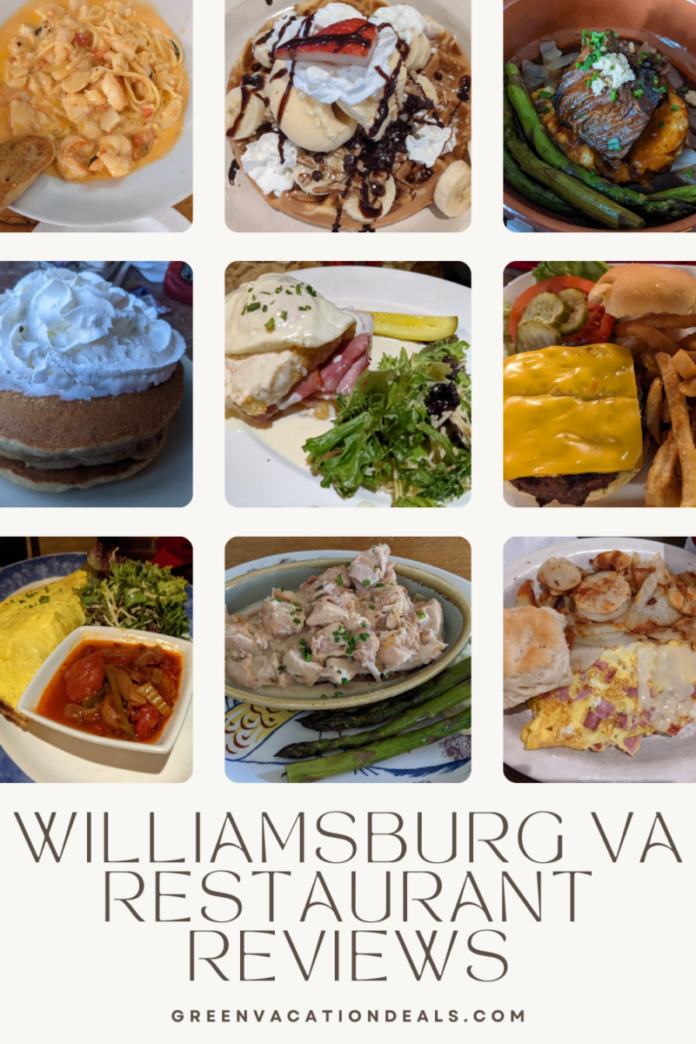 Our list of the best restaurants in Williamsburg, Virginia